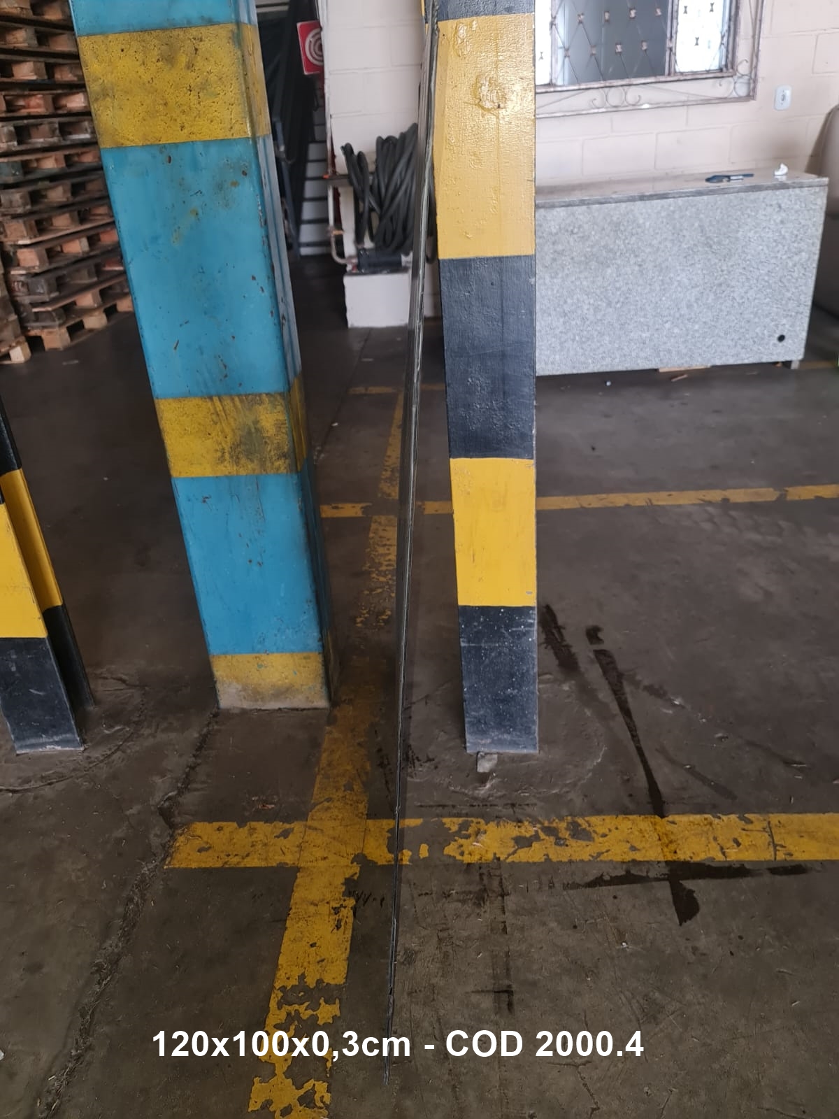 CHAPATEX DE PLASTICO 1,00 X 1,20 — foto real da R Ximenes em Contagem MG — vista 2