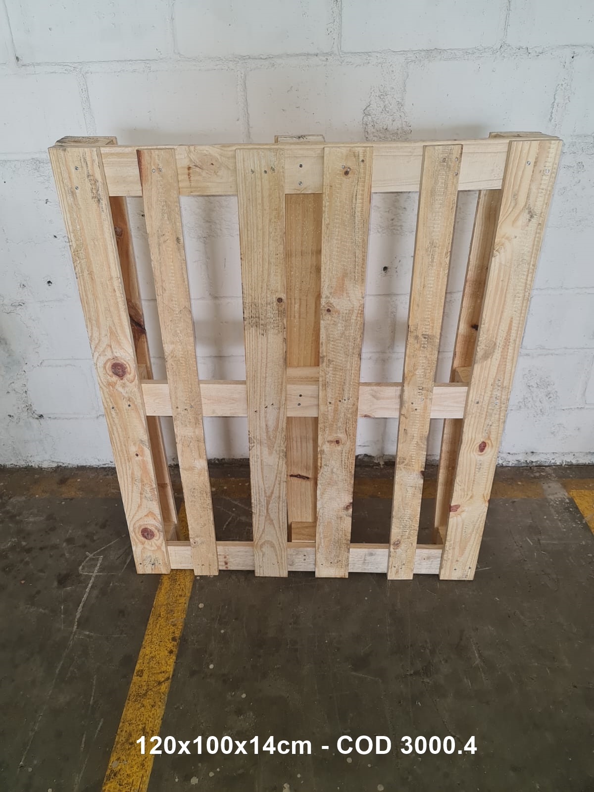 PALLET DESCARTAVEL 1,00 X 1,20 — foto real do catálogo R Ximenes em Contagem MG