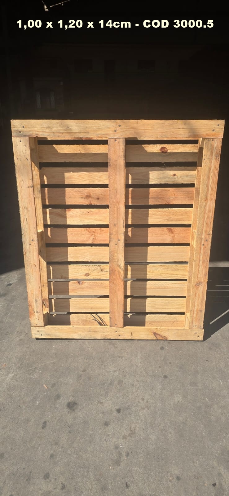 PALLET DESCARTAVEL 1,00 X 1,20 — foto real da R Ximenes em Contagem MG — vista 2