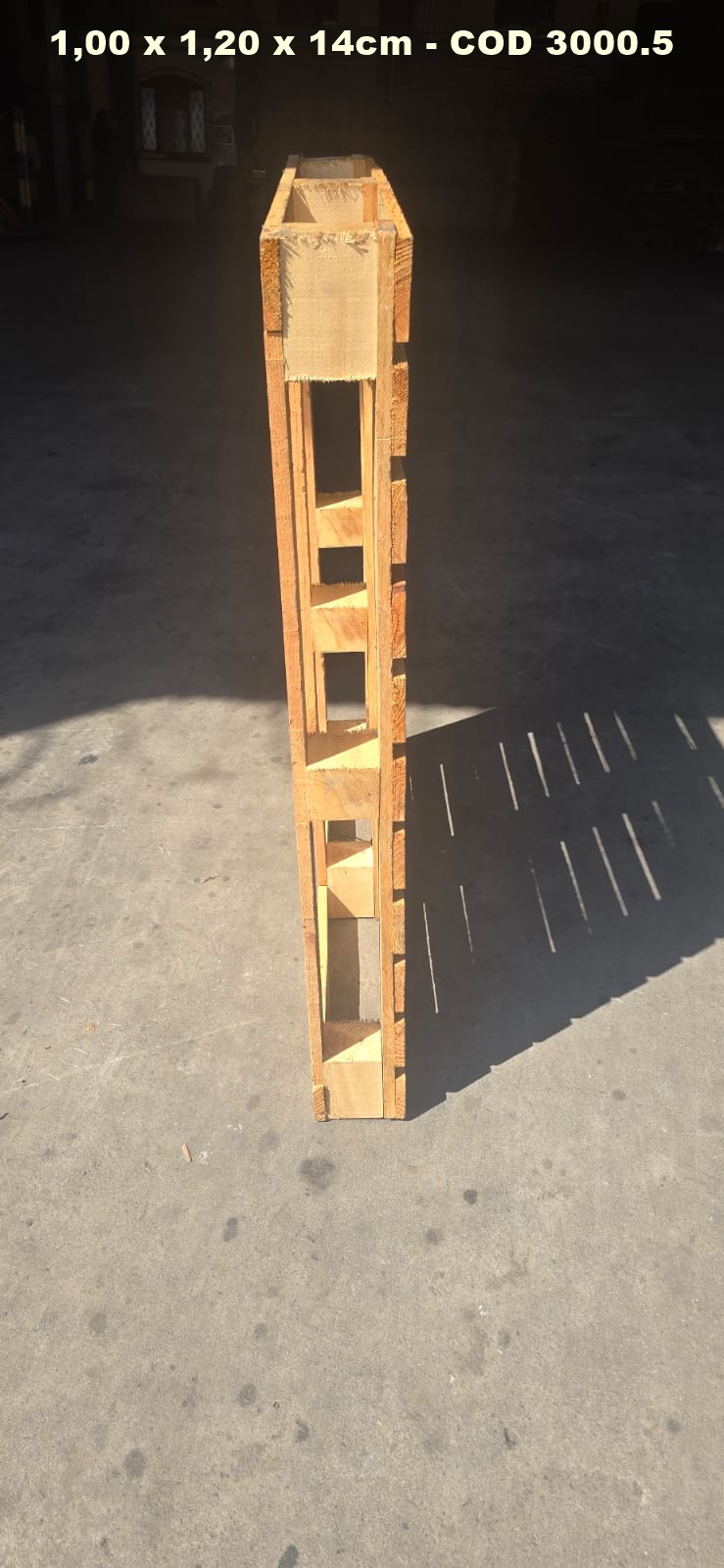 PALLET DESCARTAVEL 1,00 X 1,20 — foto real da R Ximenes em Contagem MG — vista 3