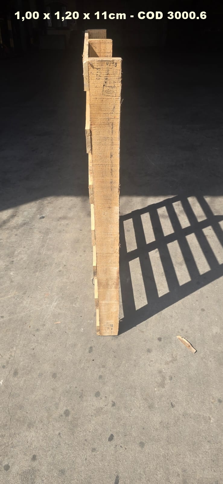 PALLET DESCARTAVEL 1,00 X 1,20 — foto real da R Ximenes em Contagem MG — vista 3