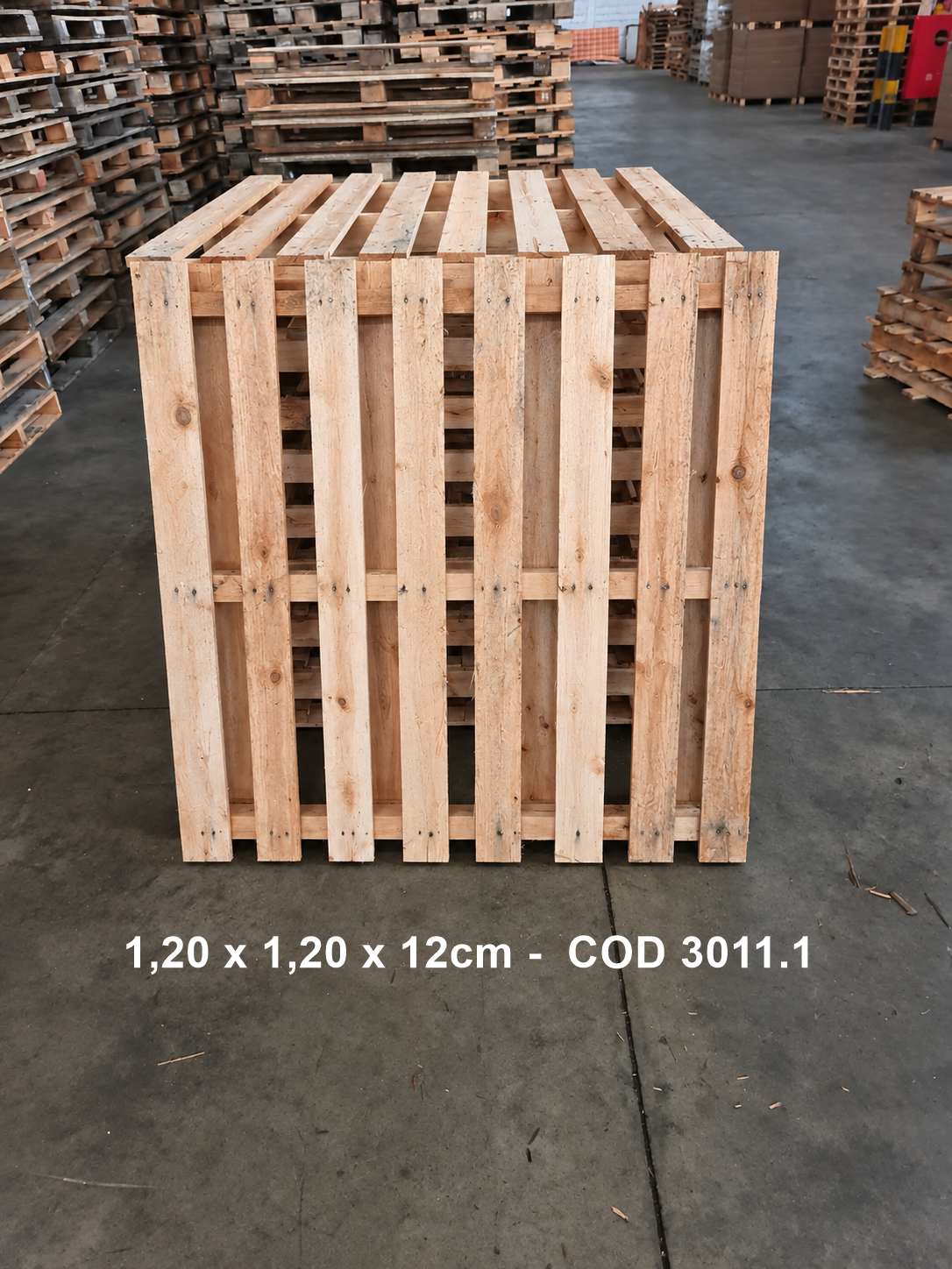 Como avaliar PALLET DESCARTAVEL 1,20 X 1,20 COD 09 para sua operação