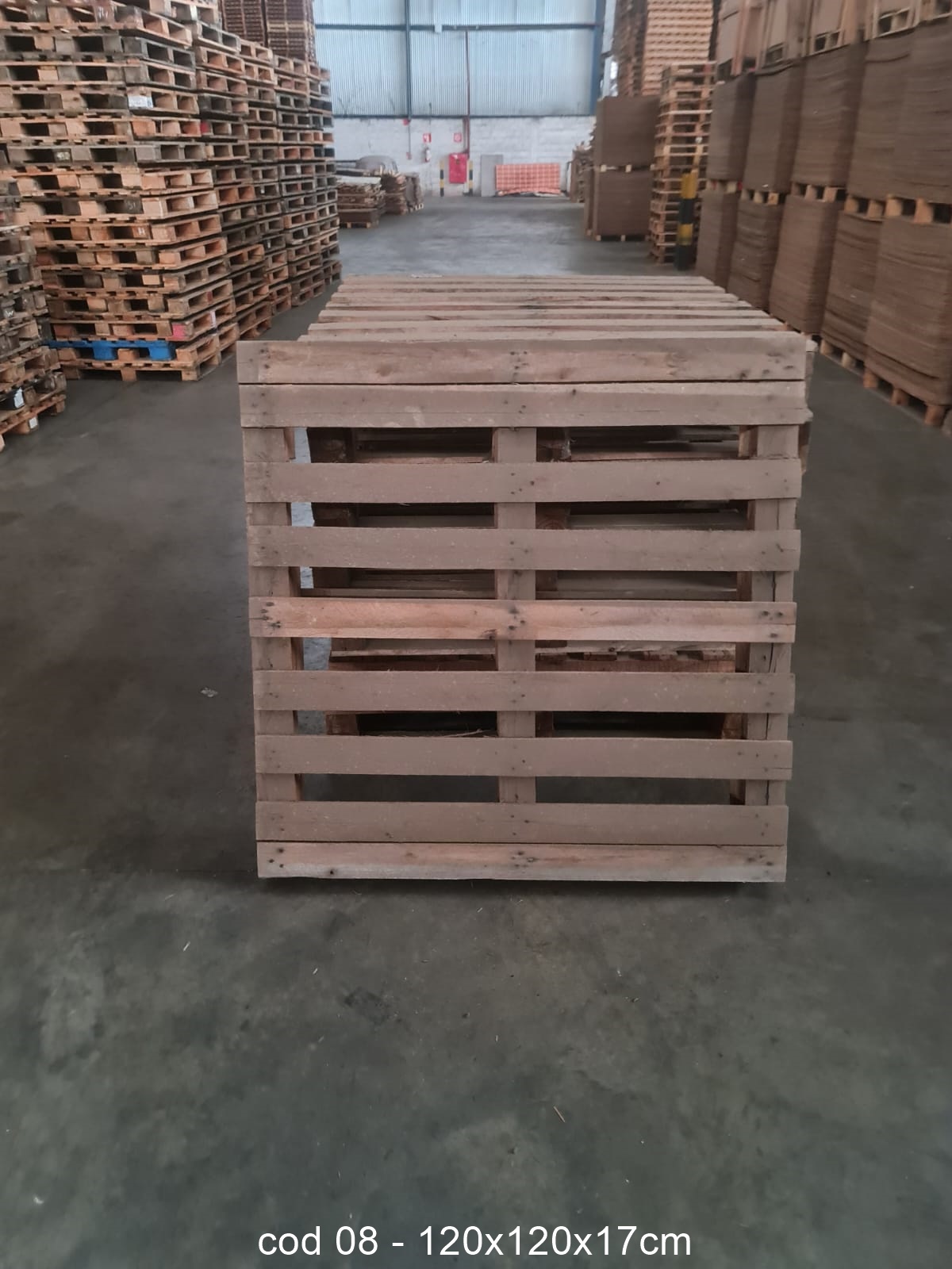 Como avaliar PALLET DESCARTAVEL 1,20 X 1,20 COD 08 para sua operação