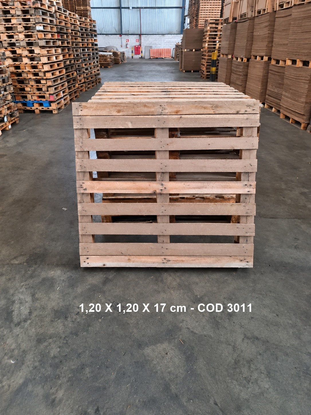 Como avaliar PALLET DESCARTAVEL 1,20 X 1,20 COD 08 para sua operação