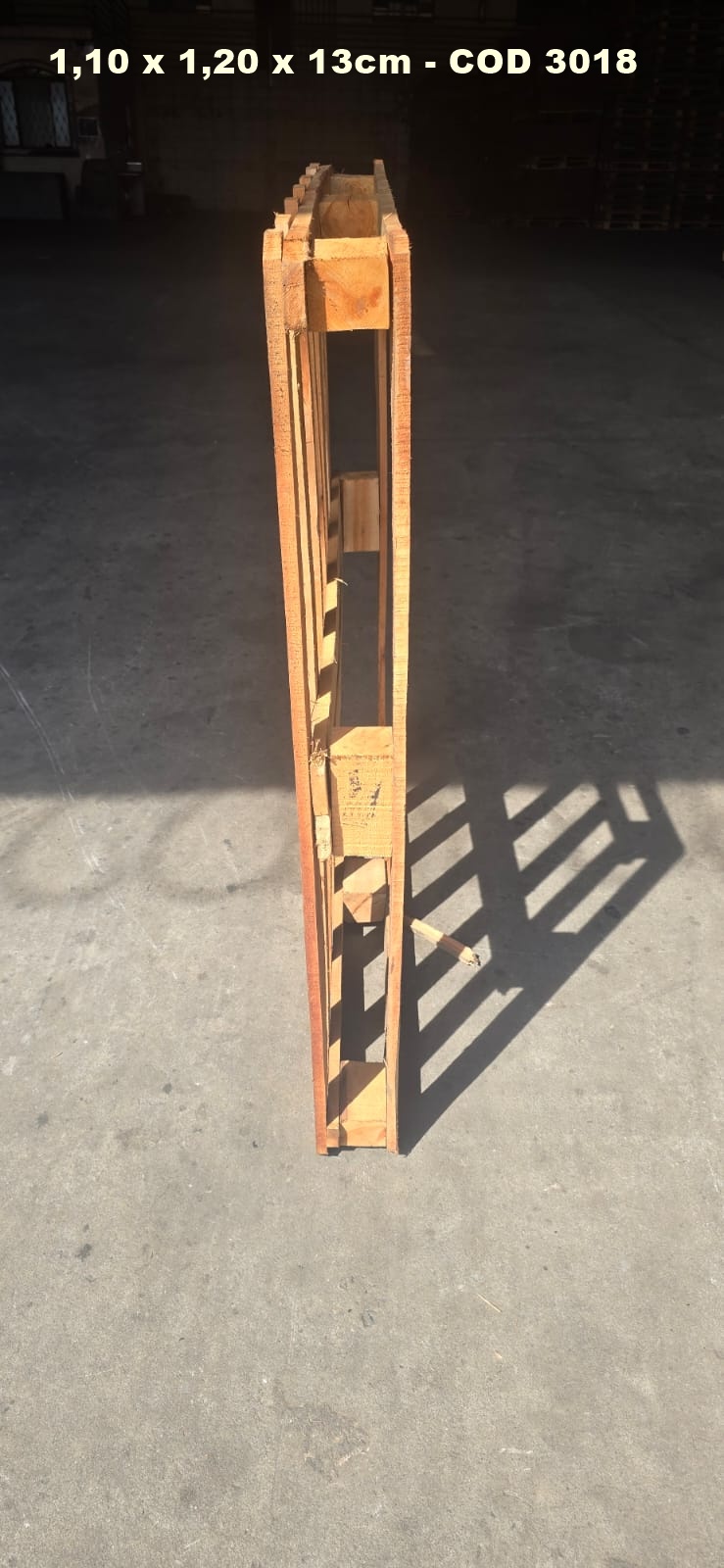 PALLET DESCARTAVEL 1,10 X 1,20 — foto real da R Ximenes em Contagem MG — vista 3